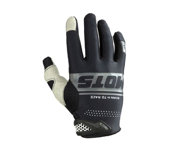 GUANTES TRIAL MOTS RIDER NEGRO