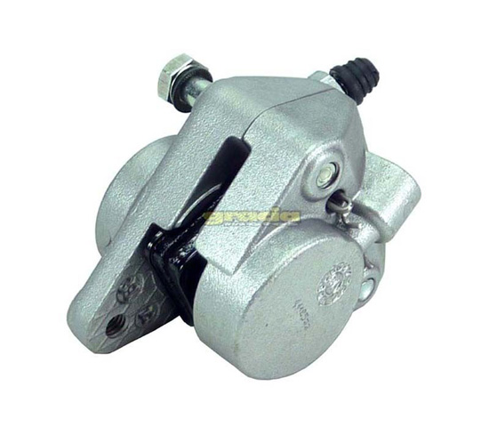 Pinza de freno trasera negra AJP para mécaboite 50cc DERBI SENDA XTREM, XRACE, GILERA SMT, RC R
