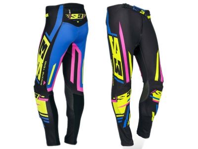 PANTALON TRIAL S3 RACING TEAM NEGRO