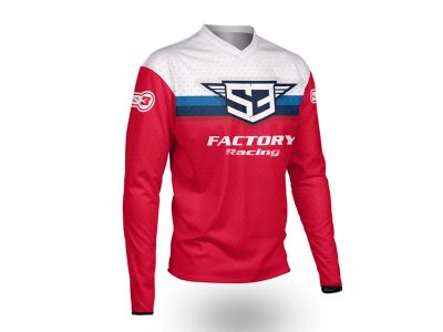 CAMISETA S3 TRIAL FACTORY RACING ROJO
