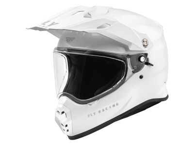 CASCO FLY RACING TREKKER SOLID BLANCO