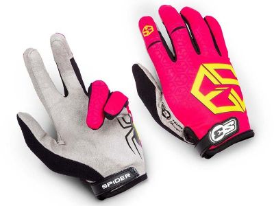 GUANTES TRIAL S3 SPIDER KID ROSA