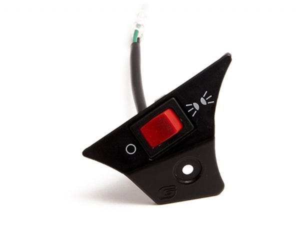 INTERRUPTOR LUZ GAS GAS RACING NEGRO