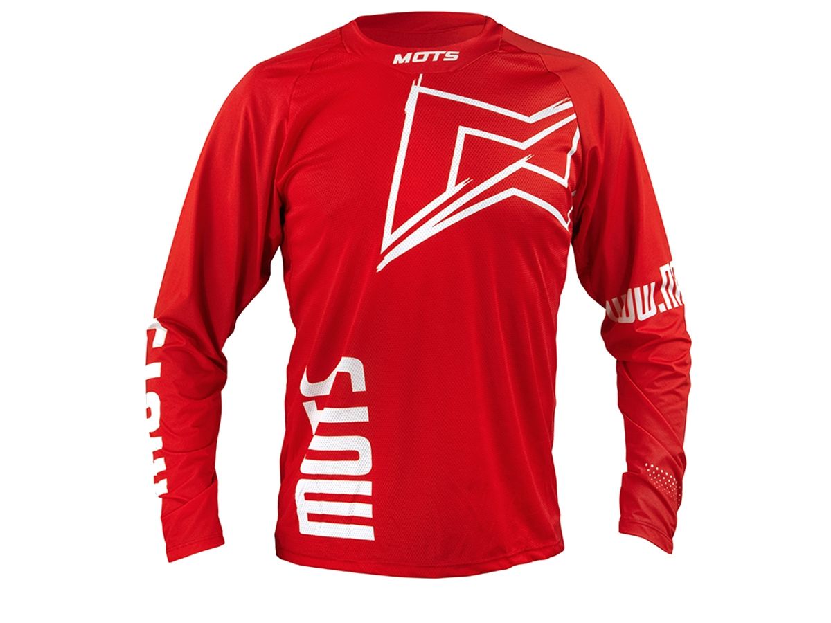 CAMISETA ENDURO MOTS X-RIDER ROJO