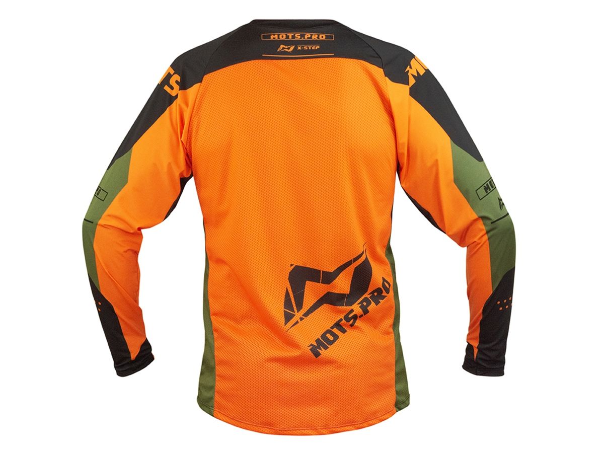 CAMISETA ENDURO MOTS X-STEP NARANJA