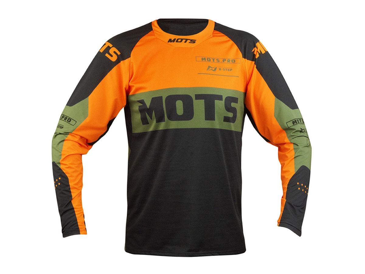 CAMISETA ENDURO MOTS X-STEP NARANJA