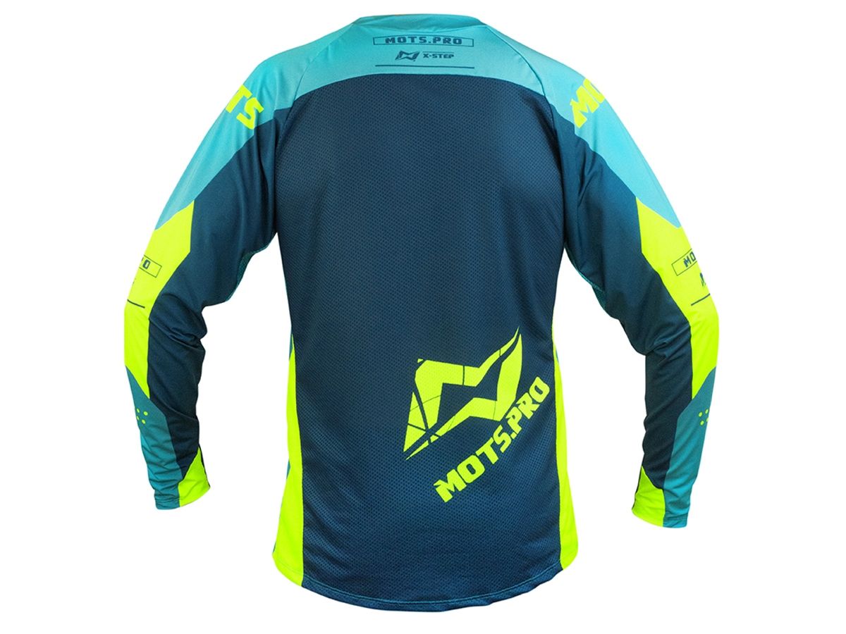 CAMISETA ENDURO MOTS X-STEP VERDE