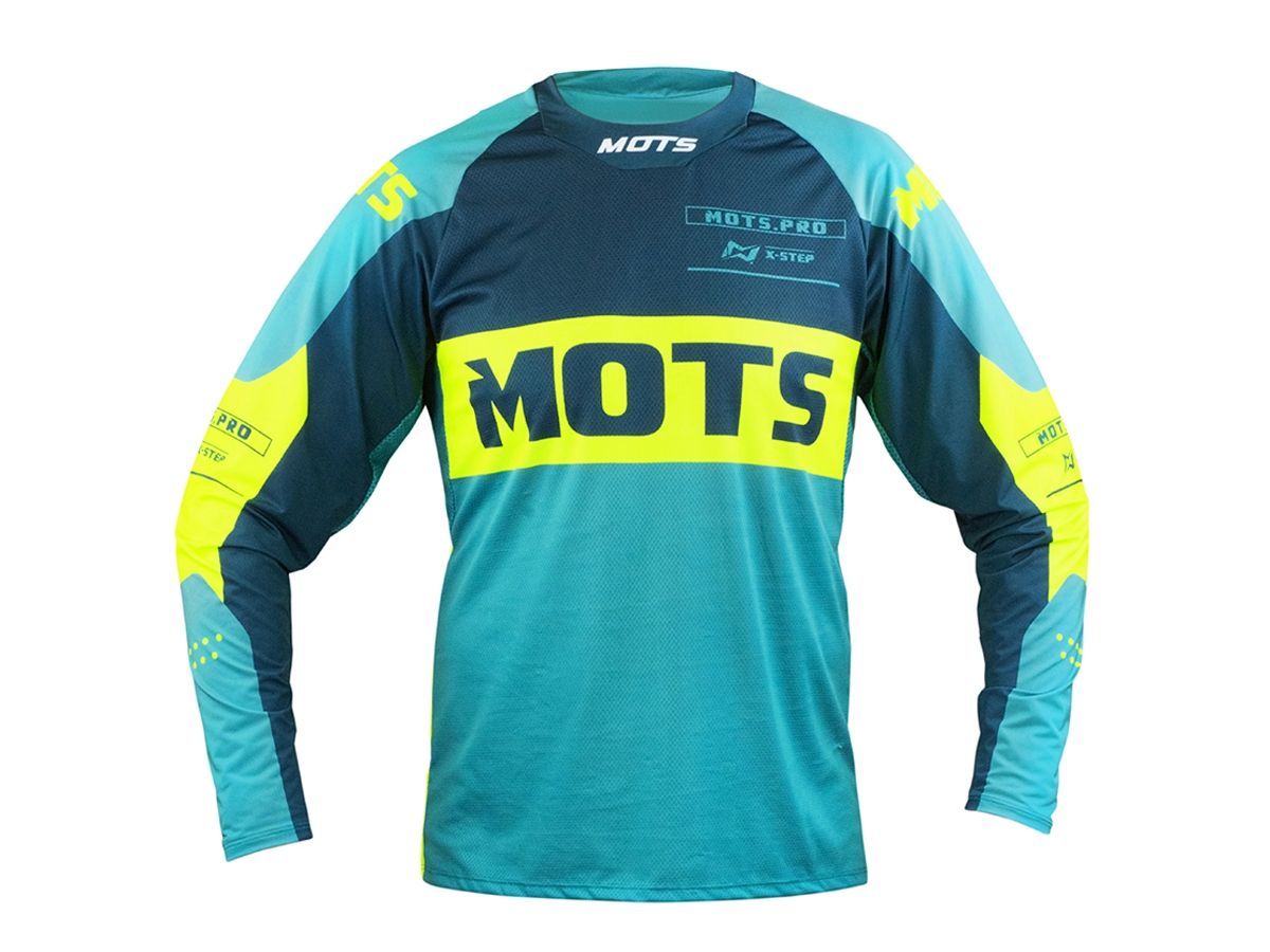 CAMISETA ENDURO MOTS X-STEP VERDE