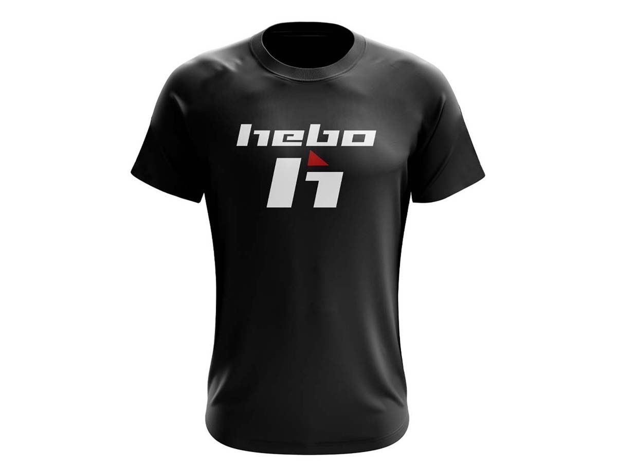 CAMISETA HEBO WEAR NEGRO CAMISETA HEBO WEAR NEGRO