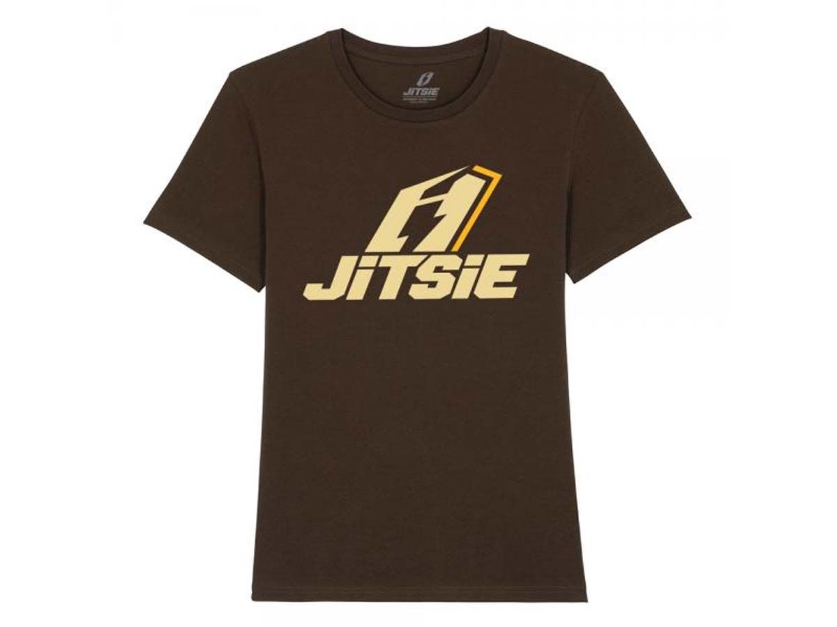 CAMISETA JITSIE STACKED MARRON CAMISETA JITSIE STACKED MARRON