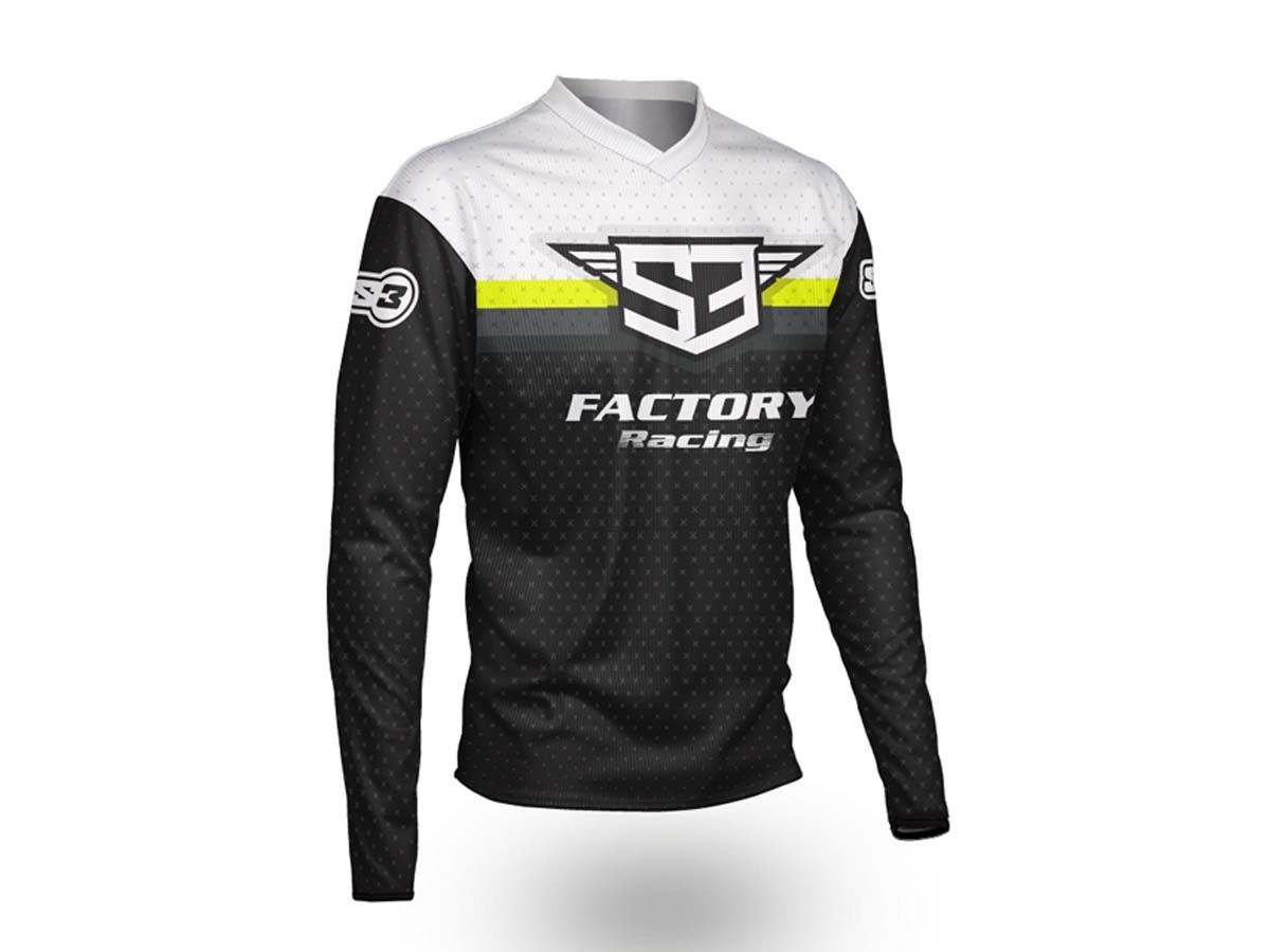 CAMISETA S3 TRIAL FACTORY RACING FLUO