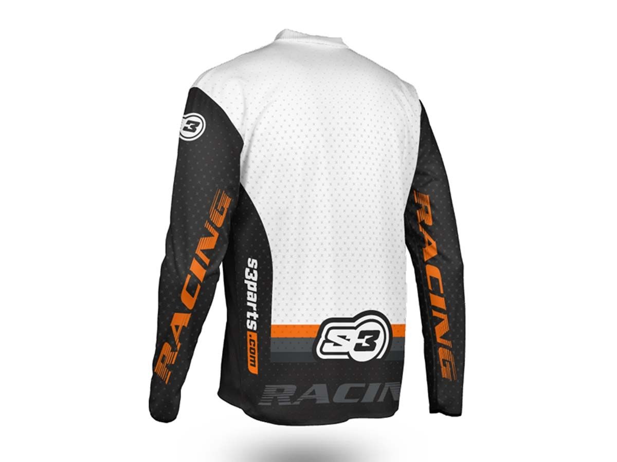 CAMISETA S3 TRIAL FACTORY RACING NARANJA