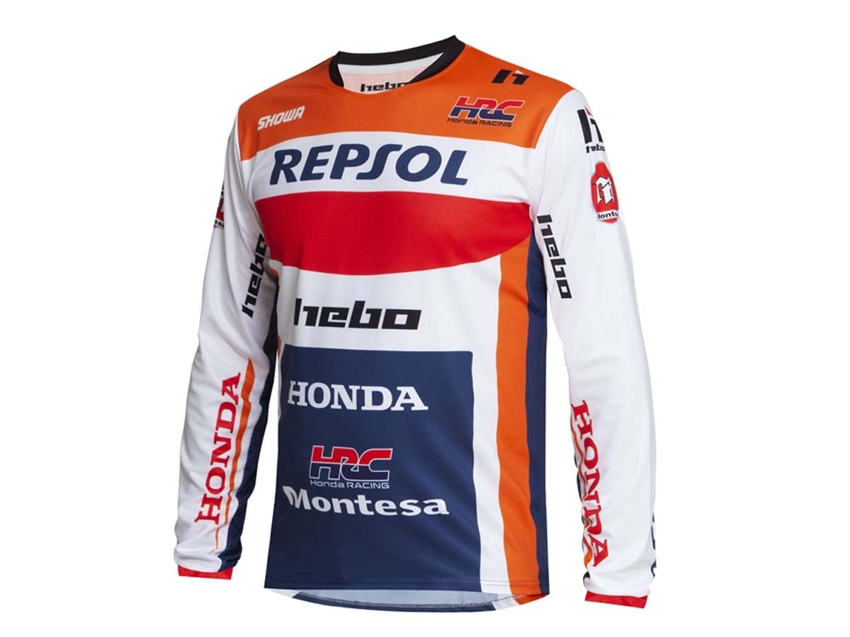 CAMISETA TRIAL HEBO MONTESA TEAM