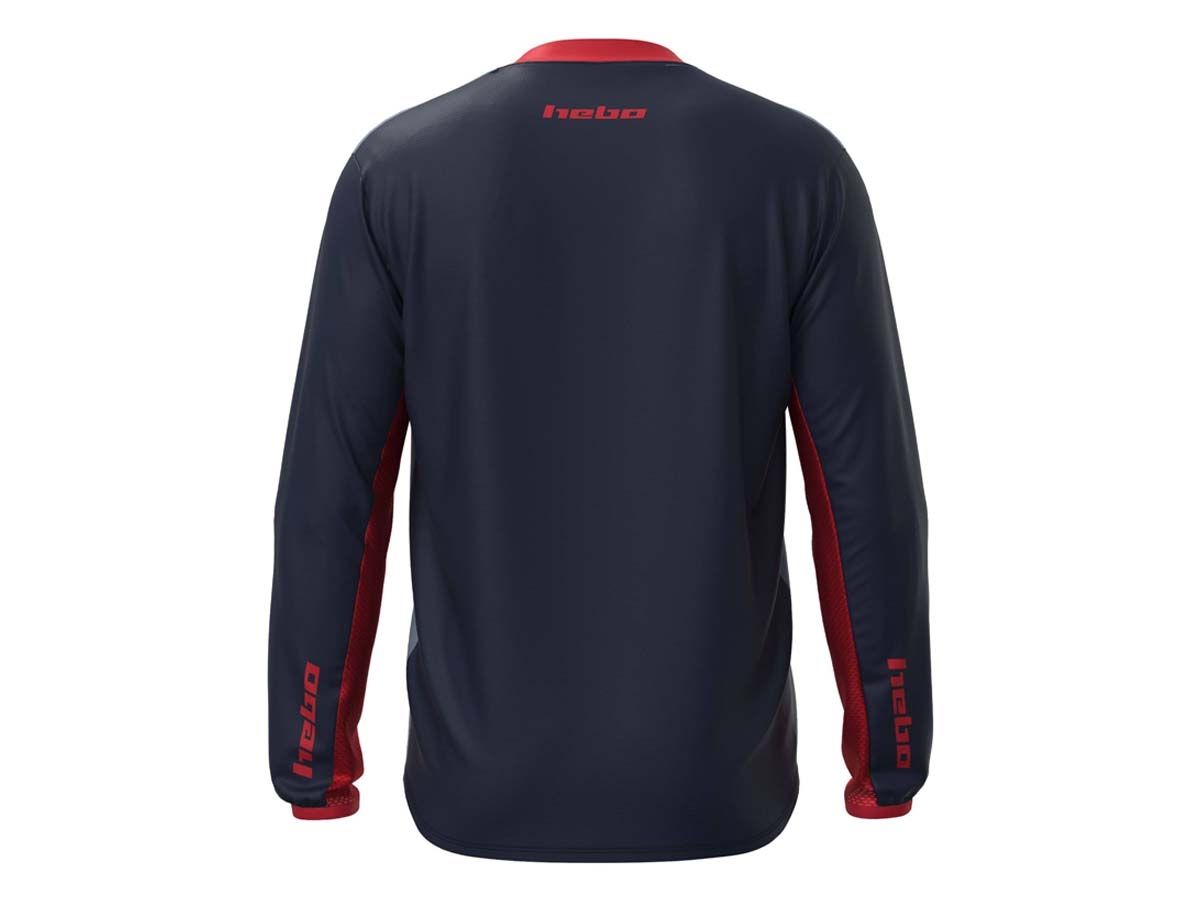 CAMISETA TRIAL HEBO TECH AZUL
