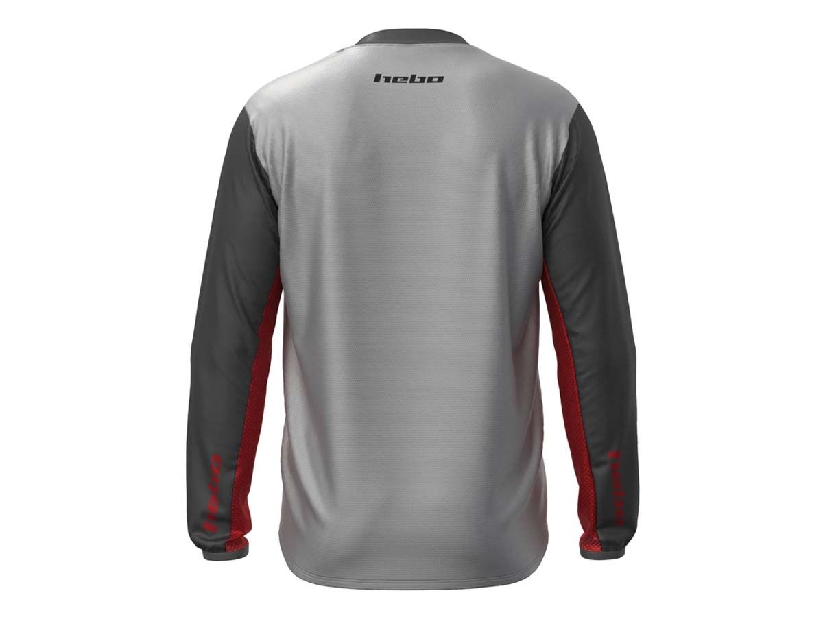 CAMISETA TRIAL HEBO TECH GRIS