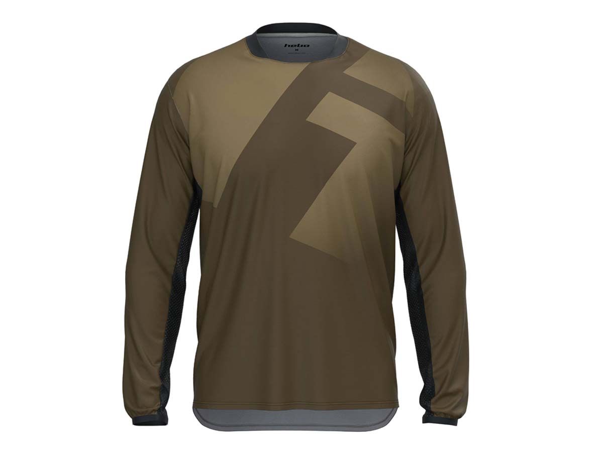 CAMISETA TRIAL HEBO TECH KAKI CAMISETA TRIAL HEBO TECH KAKI