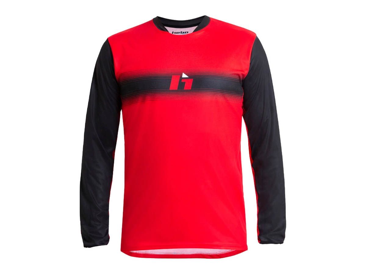 CAMISETA TRIAL HEBO TECH ROJO
