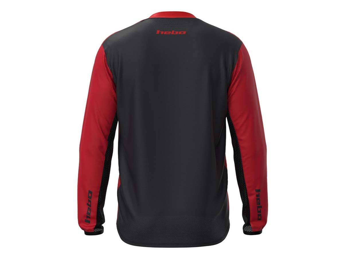 CAMISETA TRIAL HEBO TECH ROJO