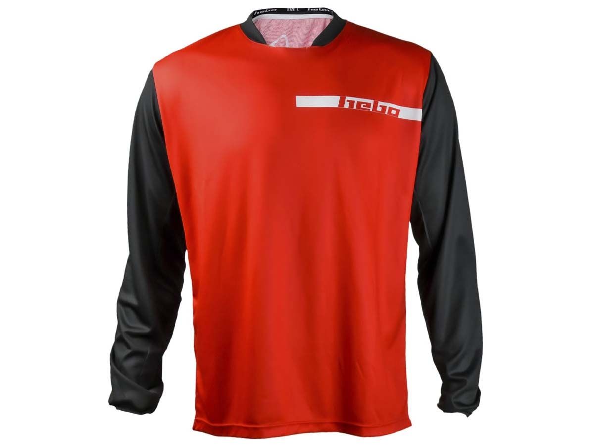 CAMISETA TRIAL HEBO TECH H ROJO