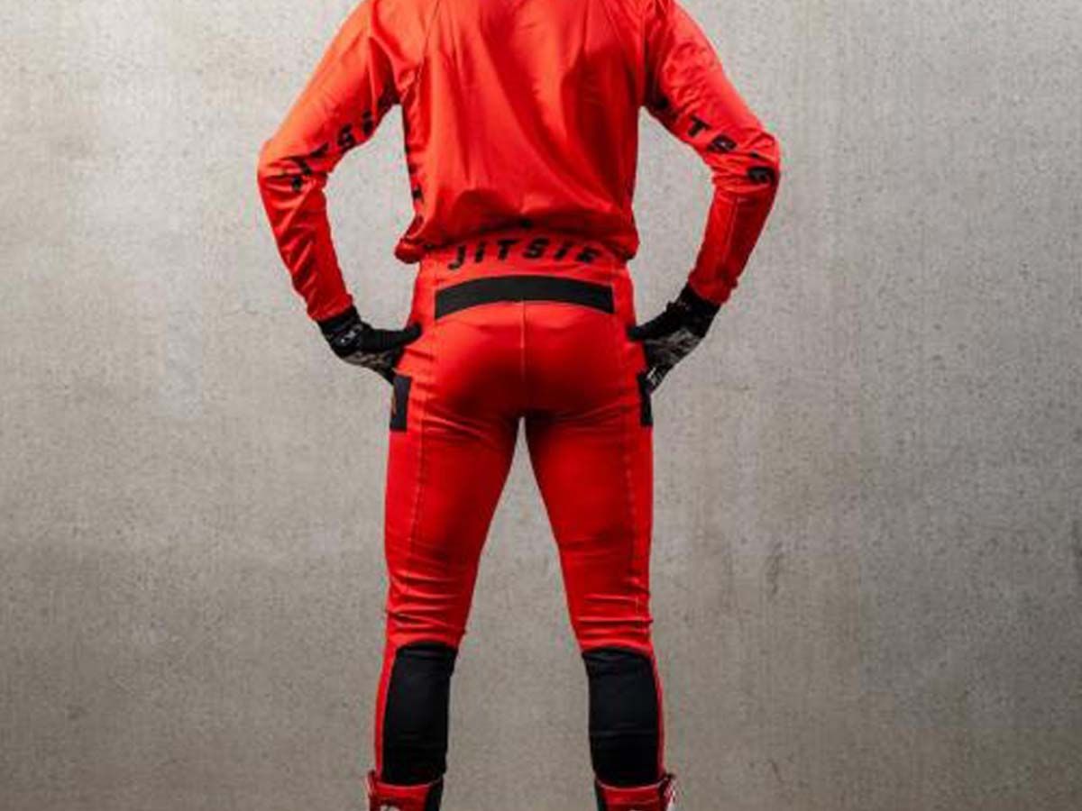 CAMISETA TRIAL JITSIE L3 SOLID ROJO