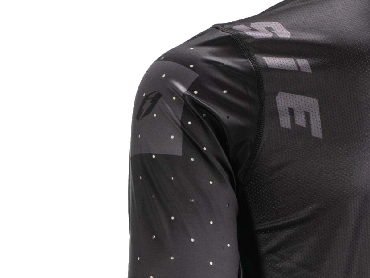 CAMISETA TRIAL JITSIE T3 AIR SOLID NEGRO