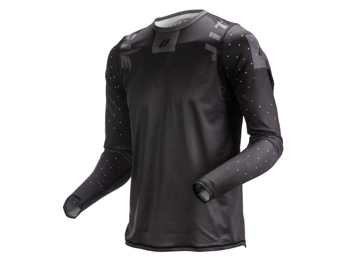CAMISETA TRIAL JITSIE T3 AIR SOLID NEGRO