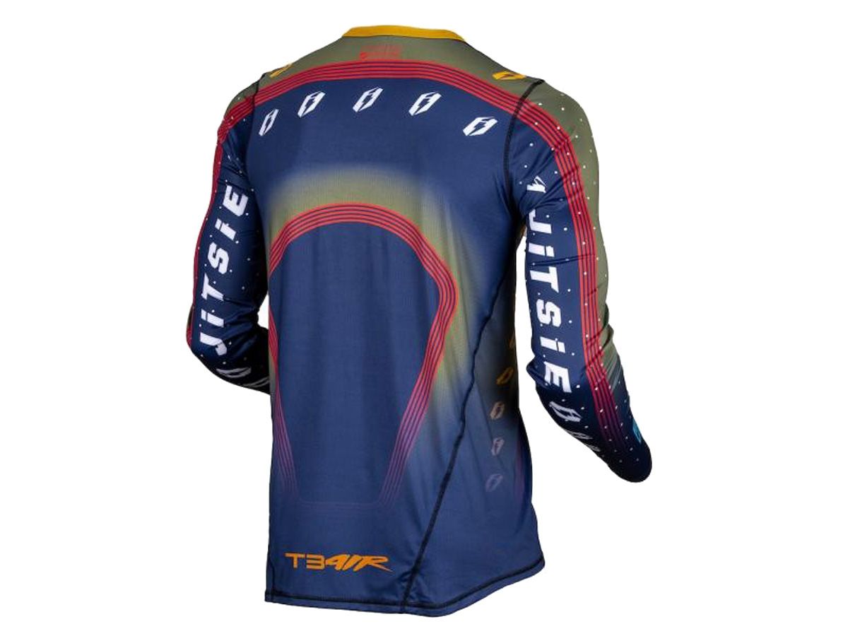 CAMISETA TRIAL JITSIE T3 AIR STYKKO AZUL