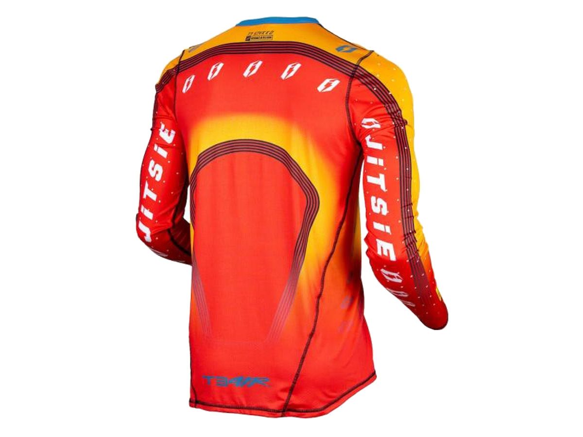 CAMISETA TRIAL JITSIE T3 AIR STYKKO ROJO