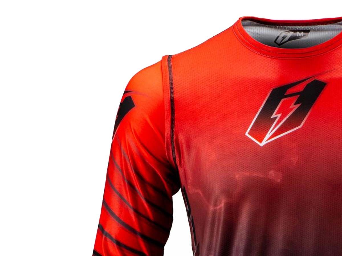 CAMISETA TRIAL JITSIE T3 KRONKL ROJO