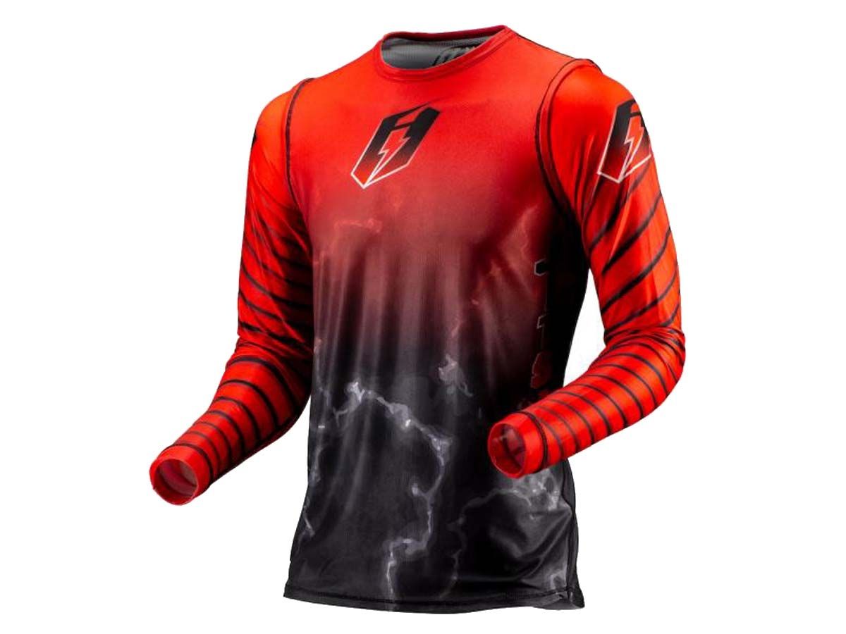 CAMISETA TRIAL JITSIE T3 KRONKL KID ROJO