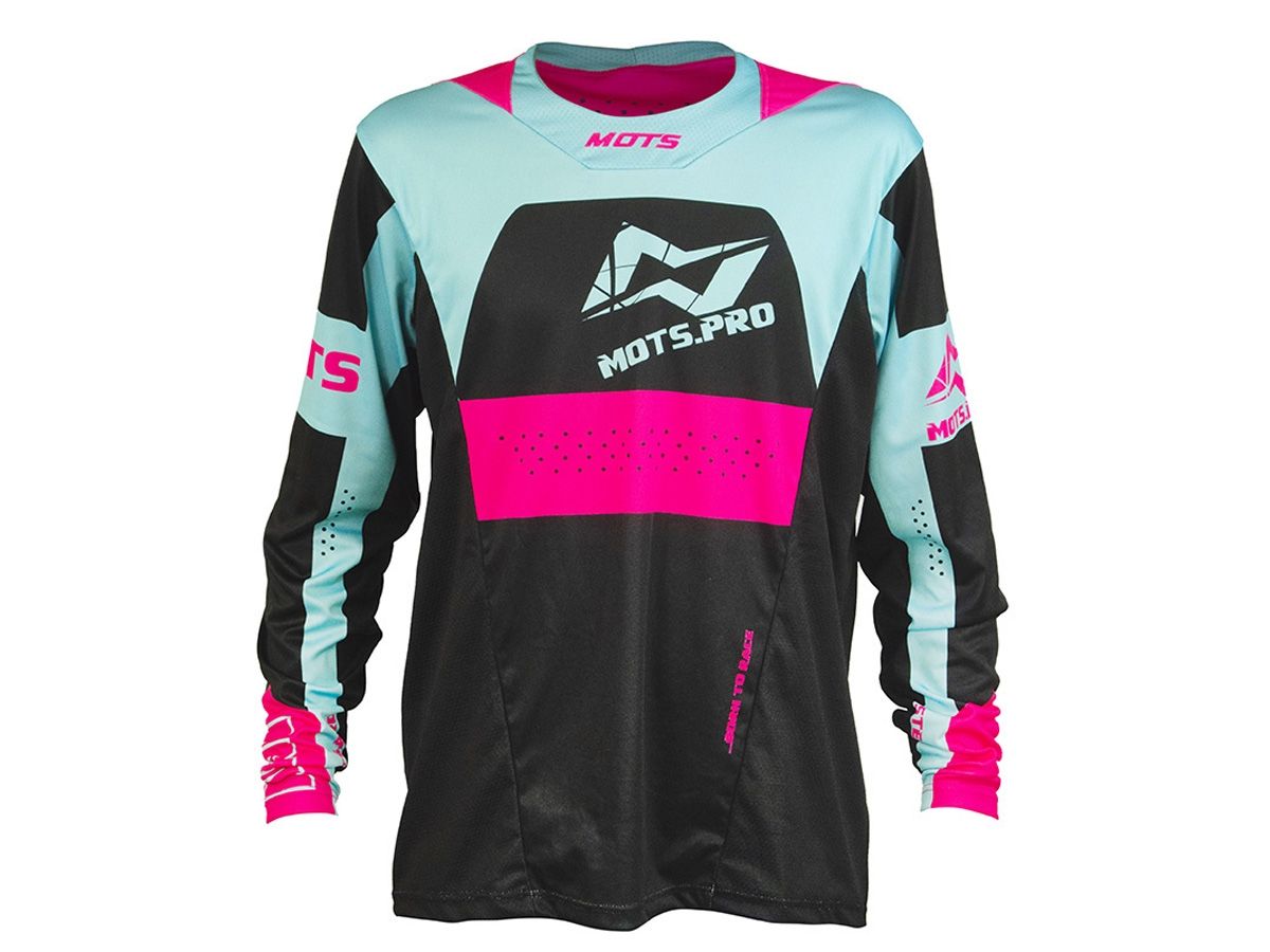CAMISETA TRIAL JUNIOR MOTS STEP7 AZUL