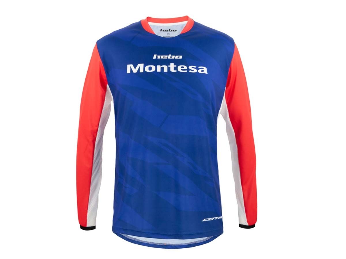 CAMISETA TRIAL MONTESA CLASSIC AZUL