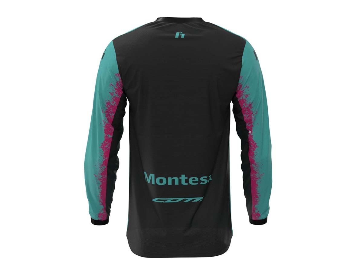CAMISETA TRIAL MONTESA TECH CLASSIC TURQUESA