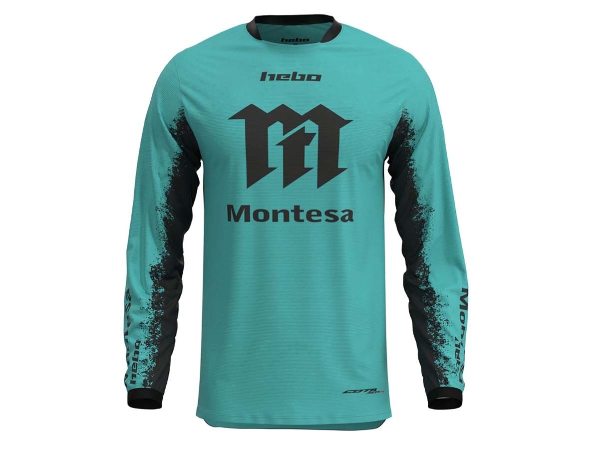 CAMISETA TRIAL MONTESA TECH CLASSIC TURQUESA