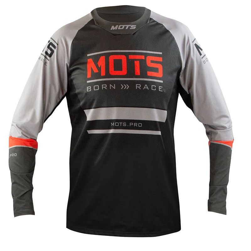 CAMISETA TRIAL MOTS RIDER5 NEGRO