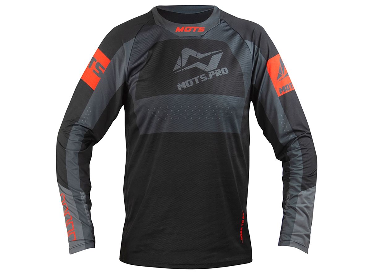 CAMISETA TRIAL MOTS STEP7 NEGRO