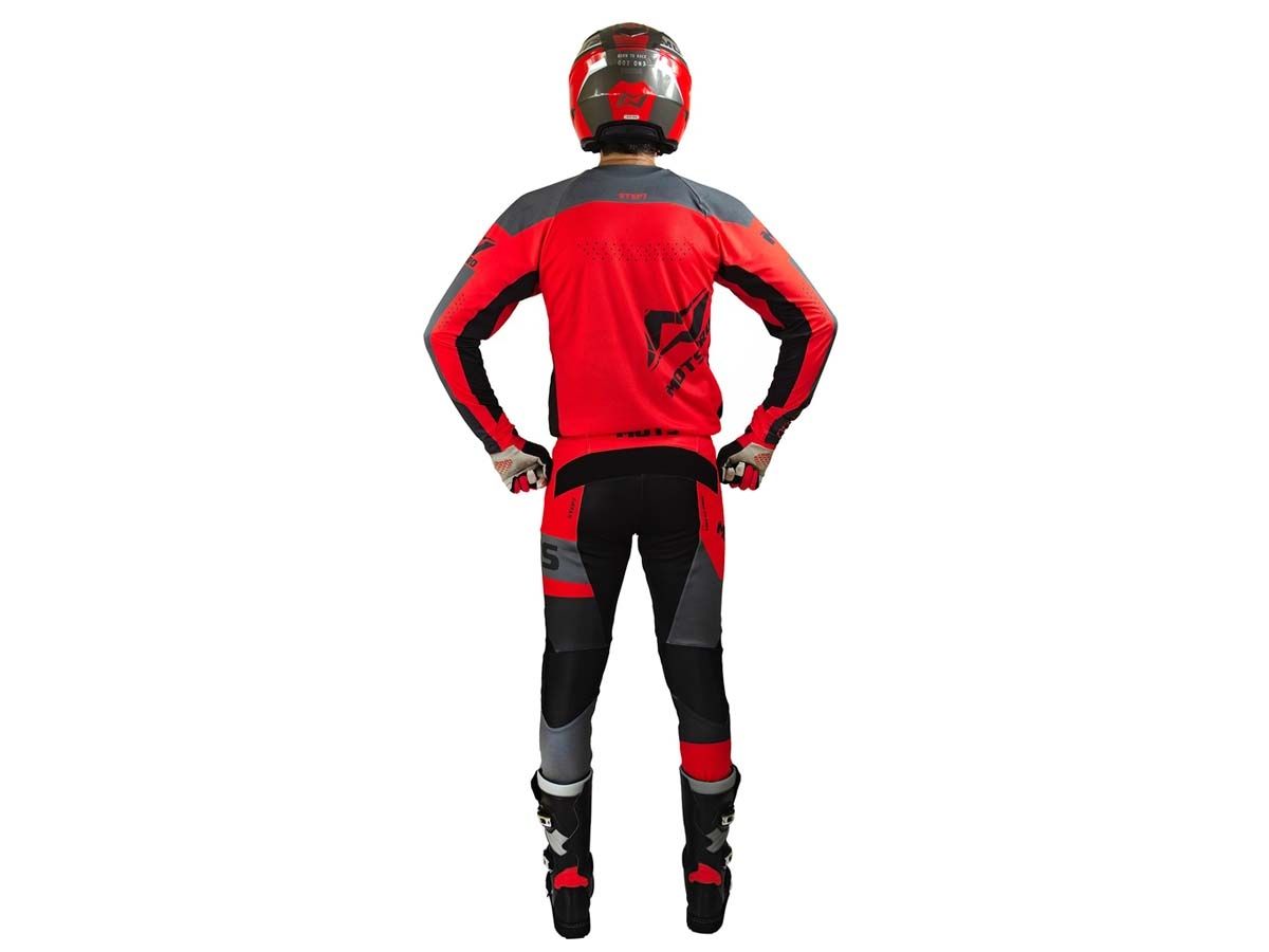 CAMISETA TRIAL MOTS STEP7 ROJO