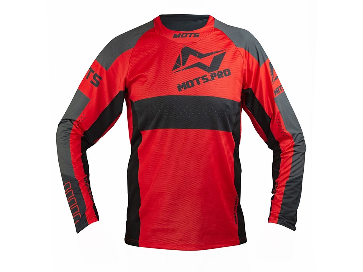 CAMISETA TRIAL MOTS STEP7 ROJO