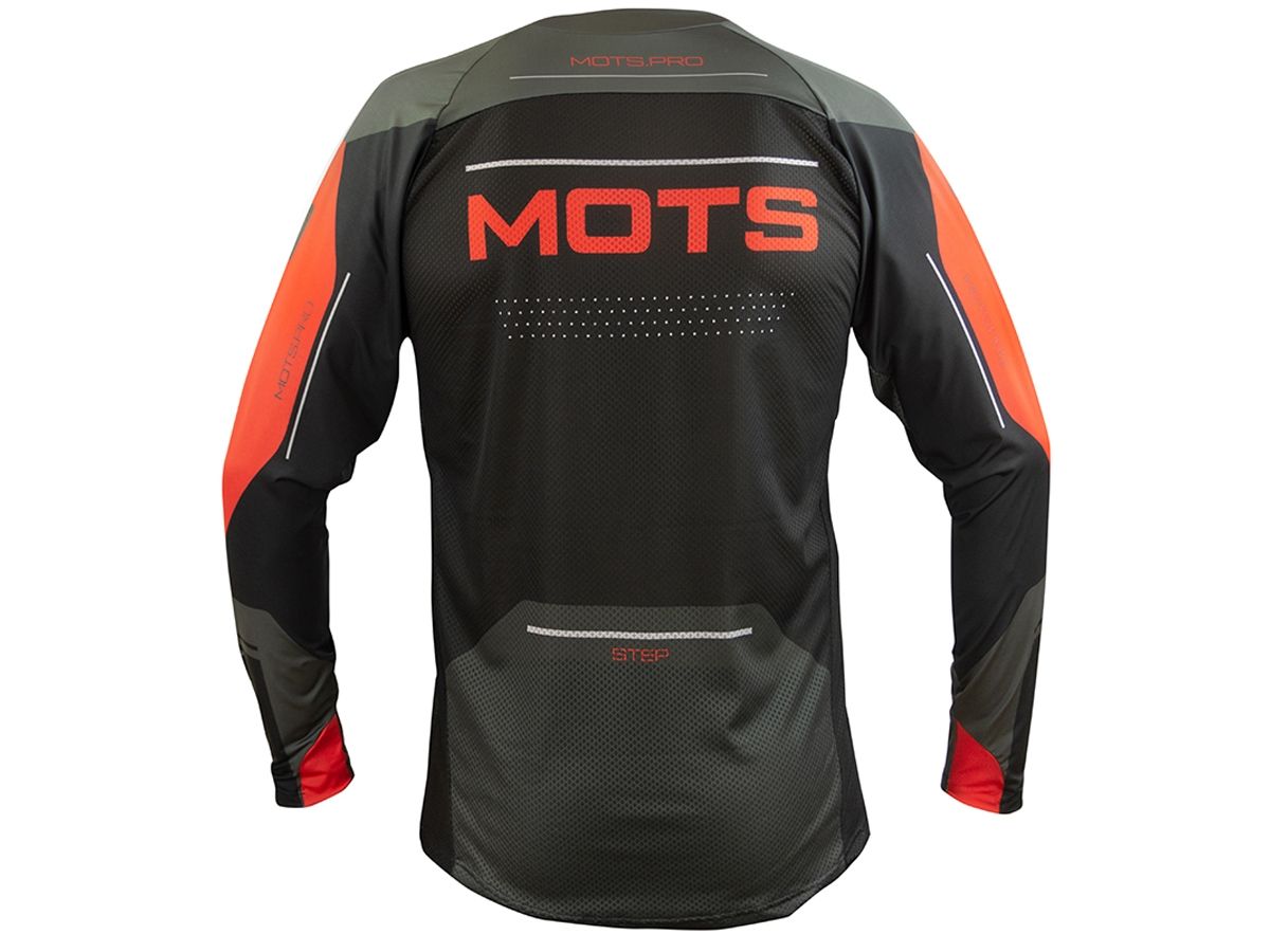 CAMISETA TRIAL MOTS STEP8 NEGRO
