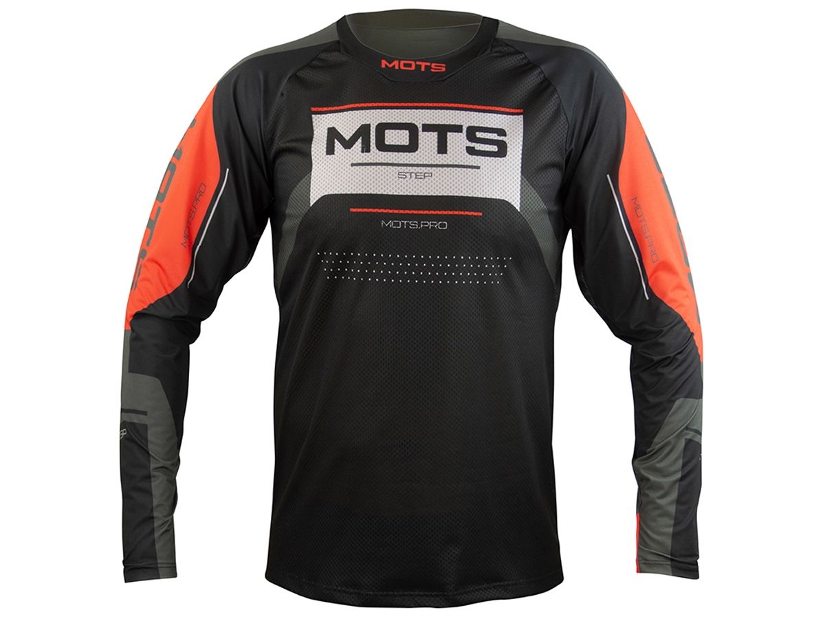 CAMISETA TRIAL MOTS STEP8 NEGRO CAMISETA TRIAL MOTS STEP8 NEGRO
