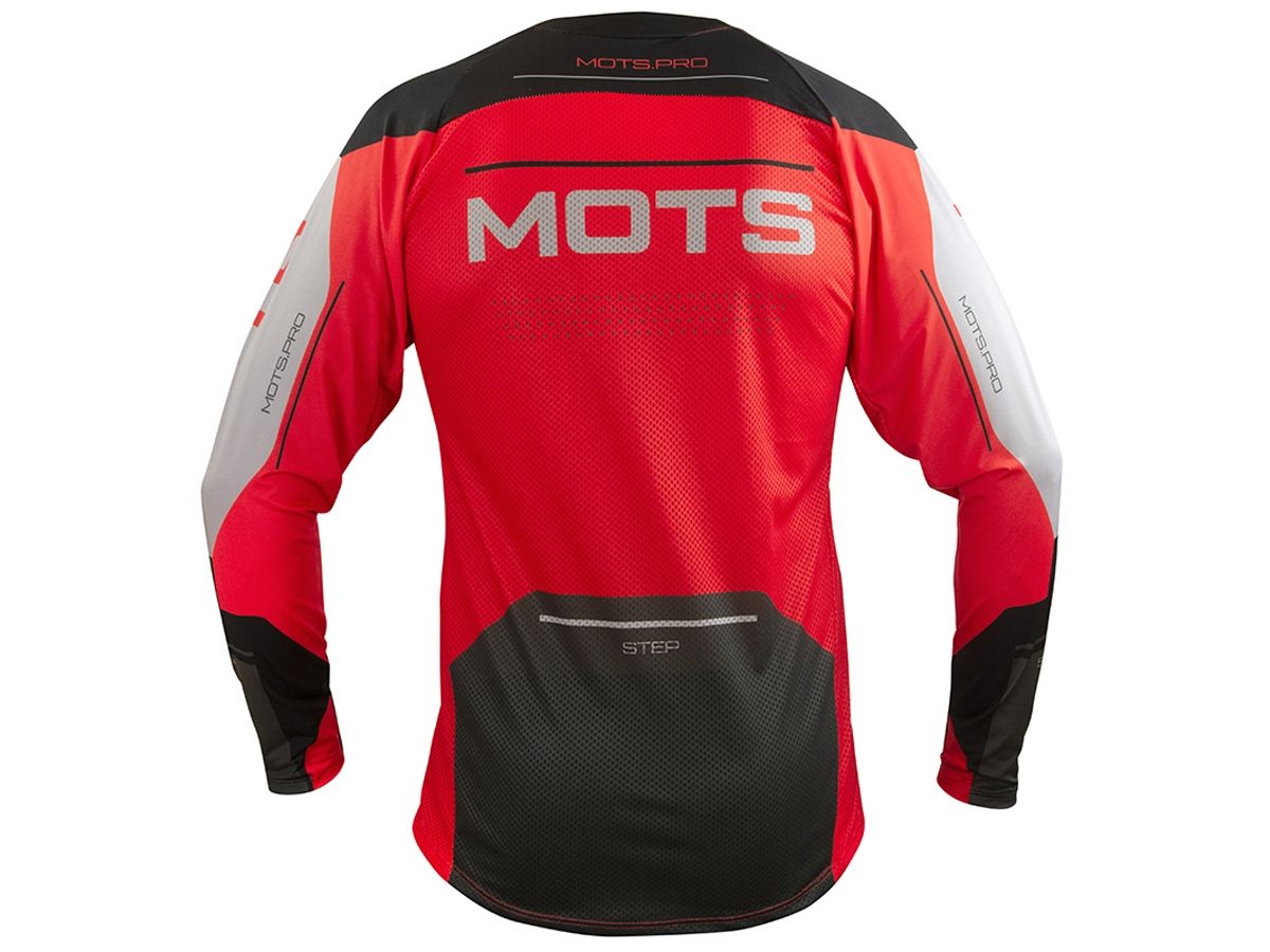 CAMISETA TRIAL MOTS STEP8 ROJO