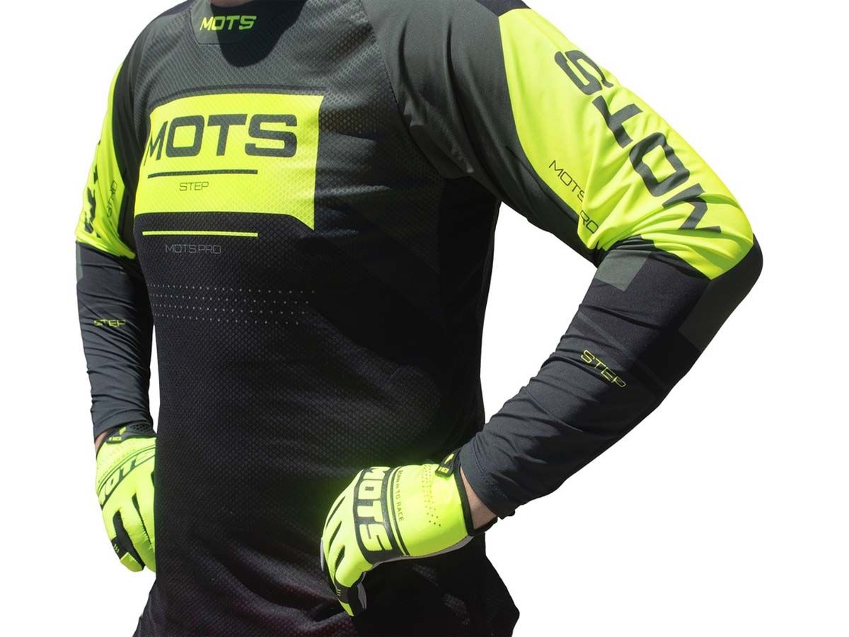 CAMISETA TRIAL MOTS STEP8 VERDE