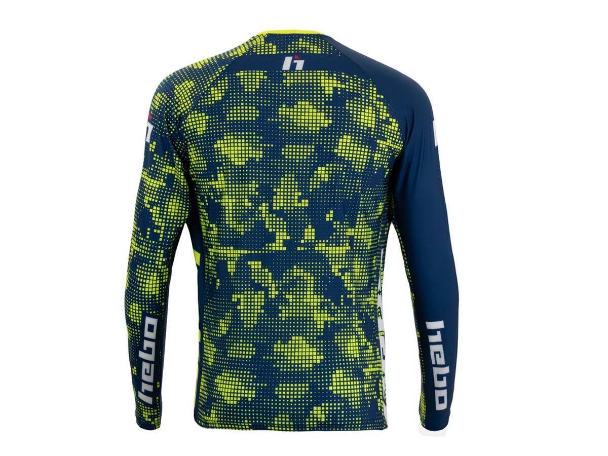 CAMISETA TRIAL RACE PRO AMARILLO