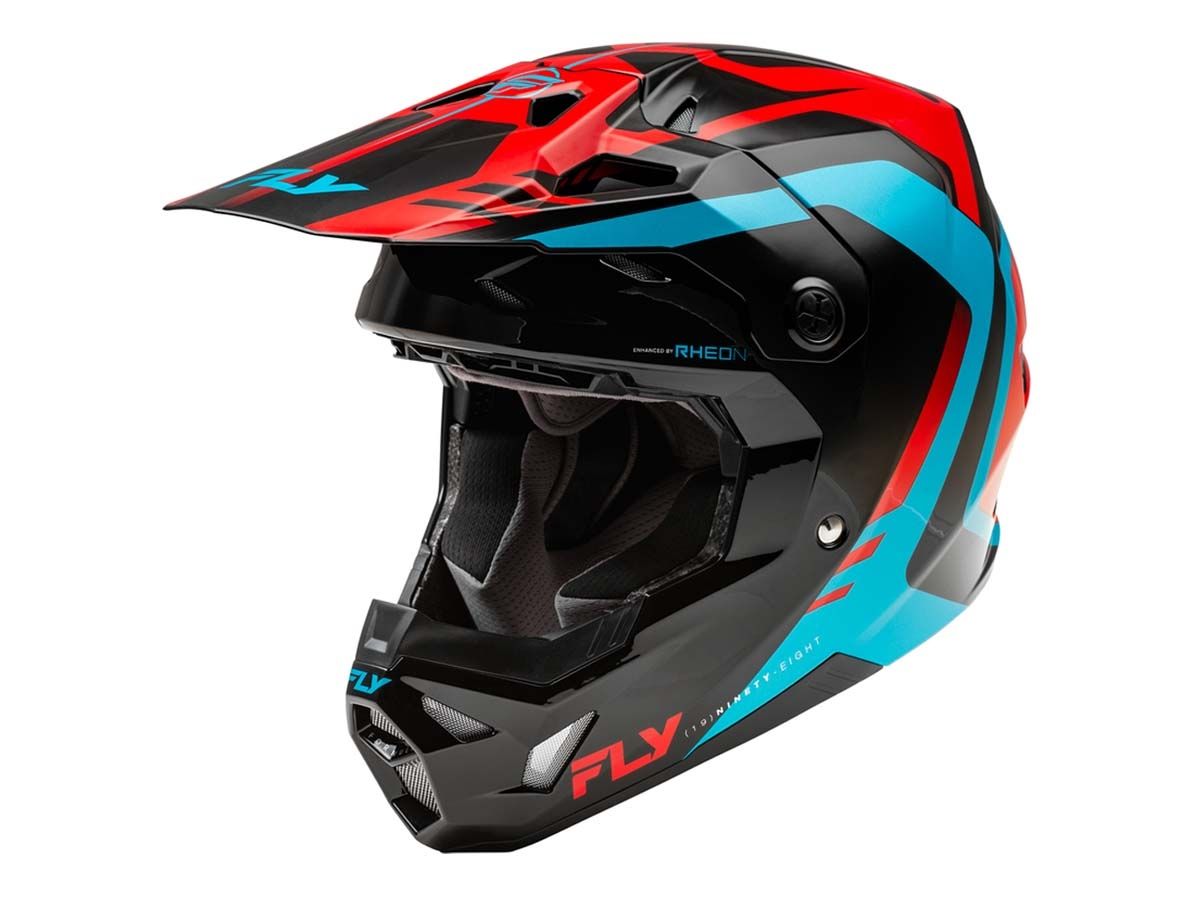 CASCO FLY RACING FORMULA CP KRYPTON ROJO