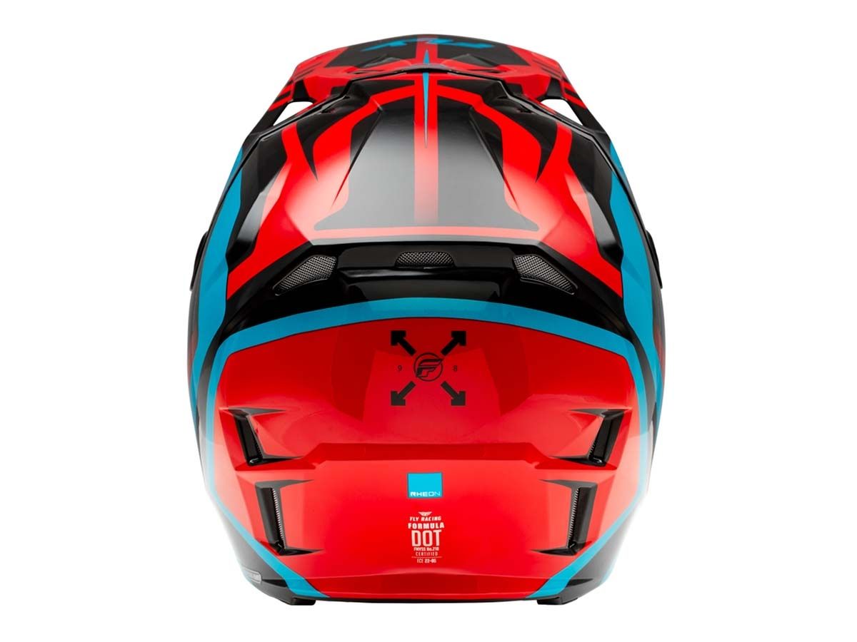 CASCO FLY RACING FORMULA CP KRYPTON ROJO