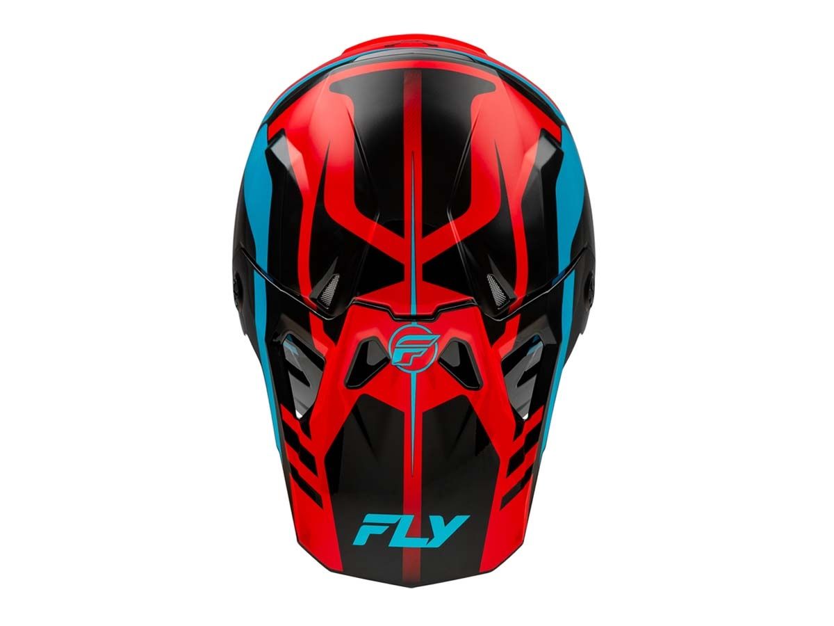 CASCO FLY RACING FORMULA CP KRYPTON ROJO