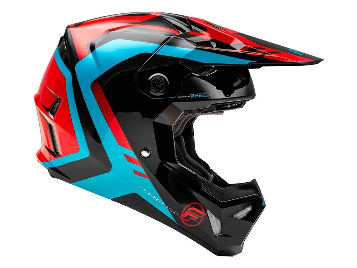 CASCO FLY RACING FORMULA CP KRYPTON ROJO