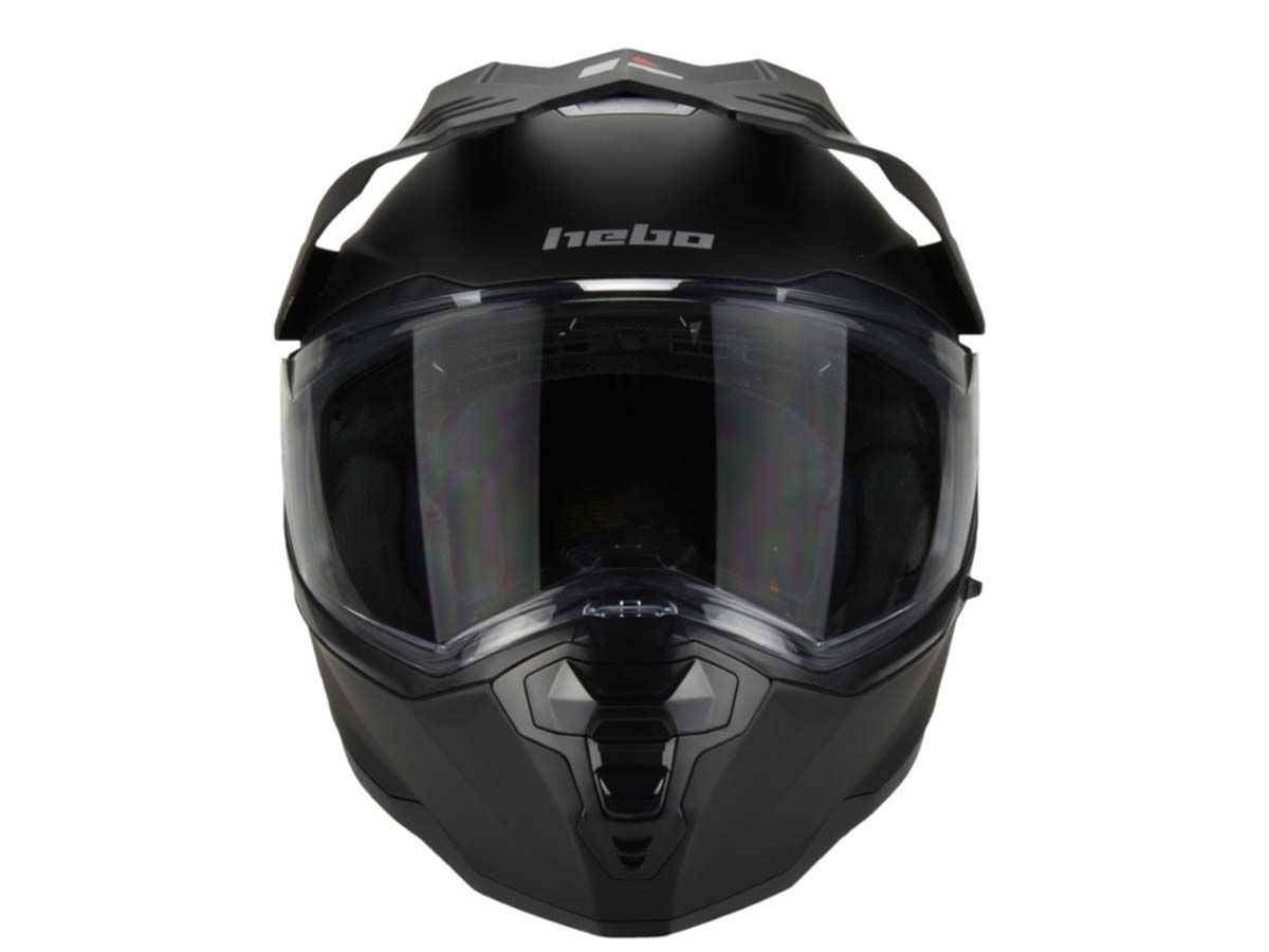 CASCO HEBO TRANSAM MATE NEGRO