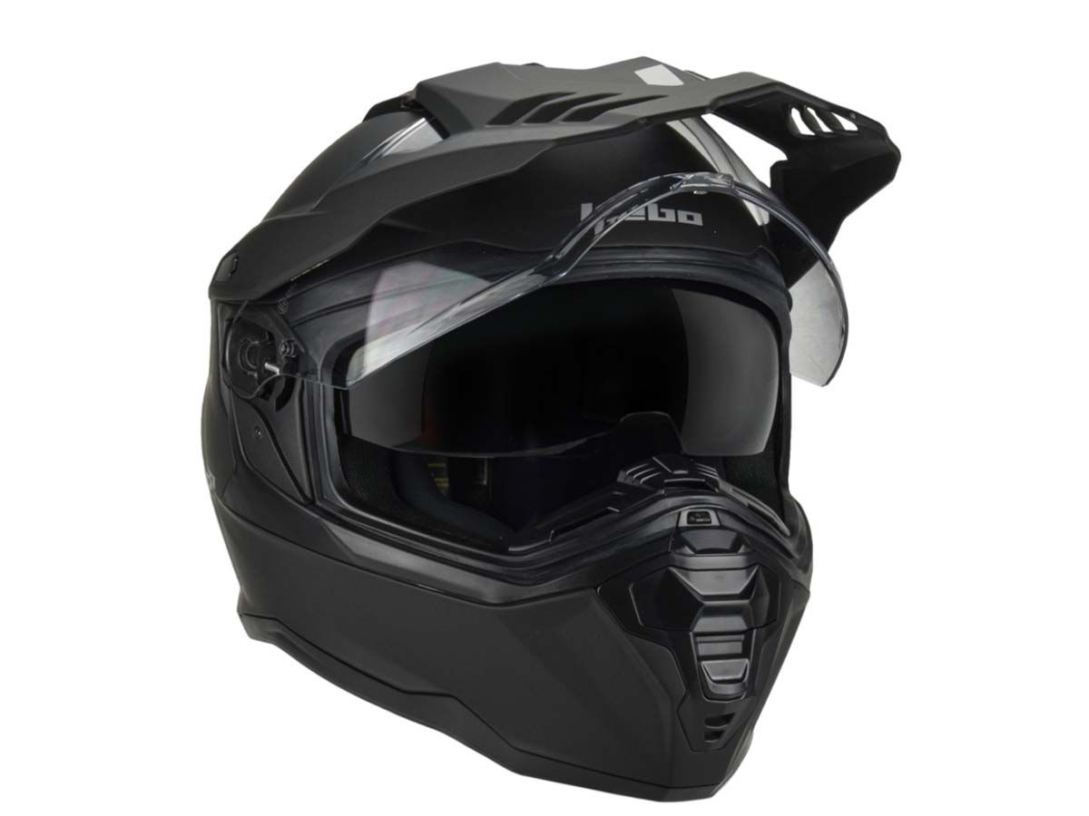 CASCO HEBO TRANSAM MATE NEGRO