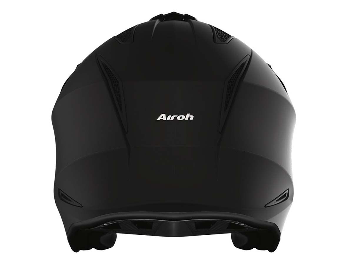 CASCO TRIAL AIROH TRR NEGRO MATE